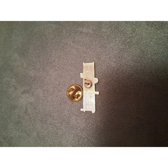 Rally Sport Lapel Pin Silver Tone Badge Single Post Butterfly Clutch Pinback - Picture 2 of 3